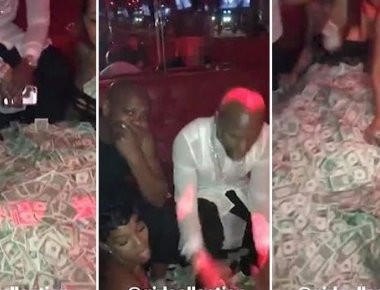 Floyd Mayweather: «Κολυμπά» μέσα στα δολάρια καθώς χορεύει με γυναίκες (φωτό,βίντεο)